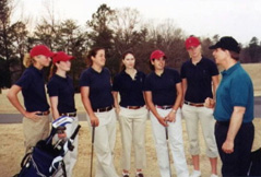 Women's Golf Team Univ of PA Teplitz Coach